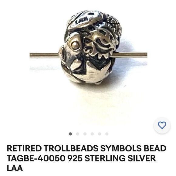 Trollbead Symbols Bead-Retired - Picture 6 of 6